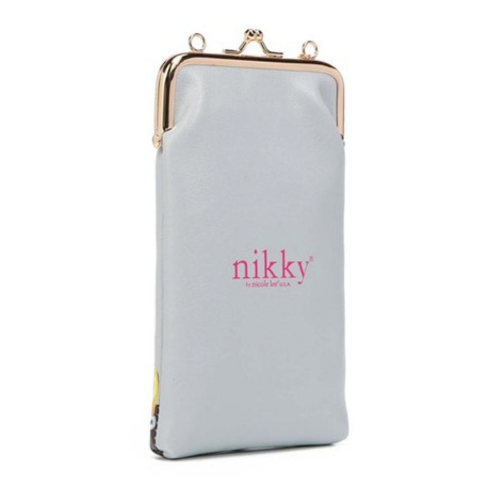Nikky by Nicole Lee Phone & Sunglass Purse Accessory Bag "Fun Begins" Crossbody - Picture 4 of 7